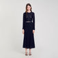 Divin Knit Cardigan Navy Blue