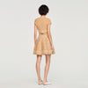 Amalfi Short Skirt With Scarf Embroidery Beige