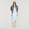 Plume  Printed Skirt Blue / Ecru