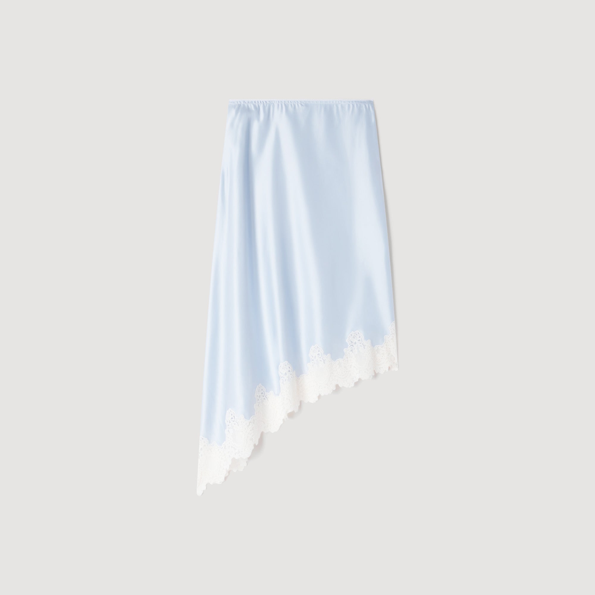 Plume  Printed Skirt Blue / Ecru