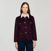 Jilliane Double-Faced Jacket Bordeaux