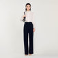 Alima Tweed Trousers Black