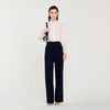 Tweed Trousers Black