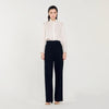 Tweed Trousers Black
