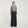 Checked Suit Trousers Dark Grey