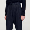 Striped Trousers Dark Grey