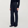 Striped Trousers Dark Grey