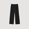 Striped Trousers Dark Grey