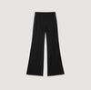 Manhattan Satin Stripe Suit Trousers Black