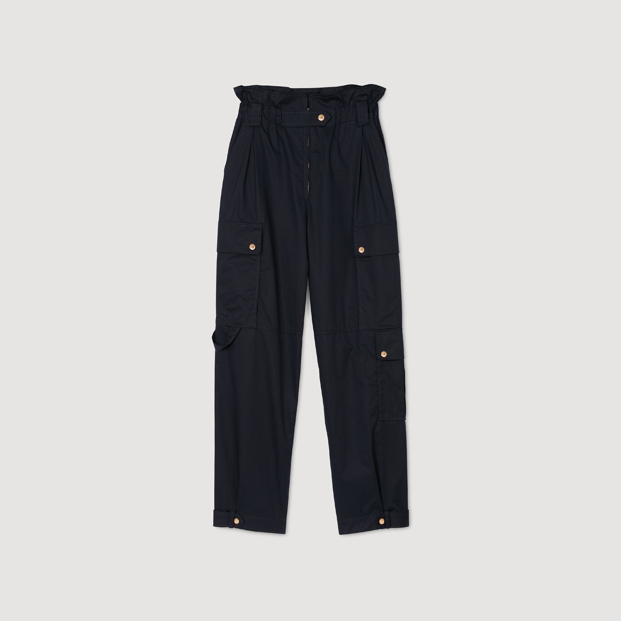 Basti Cargo Trousers Navyblue Navyblue
