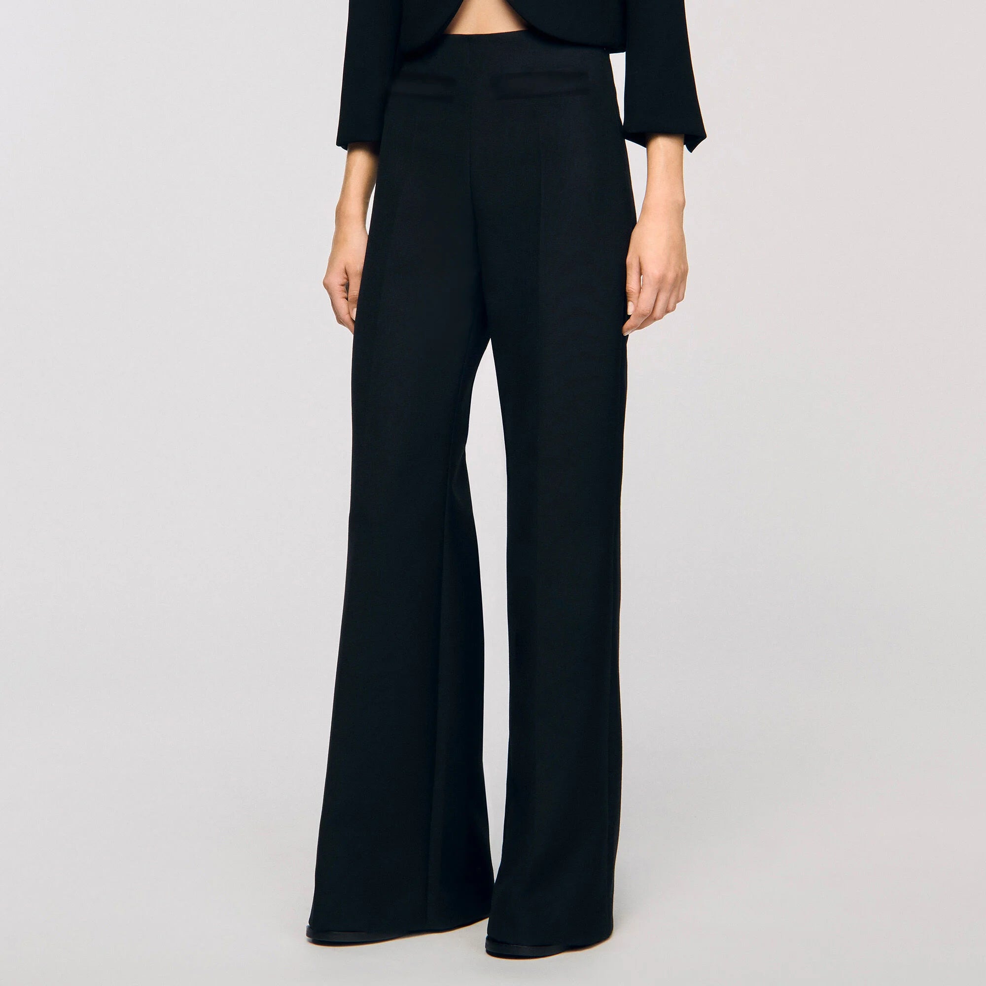 Monceau Pocketed trousers Black