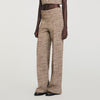 Bardem Decorative Tweed Trousers Brown