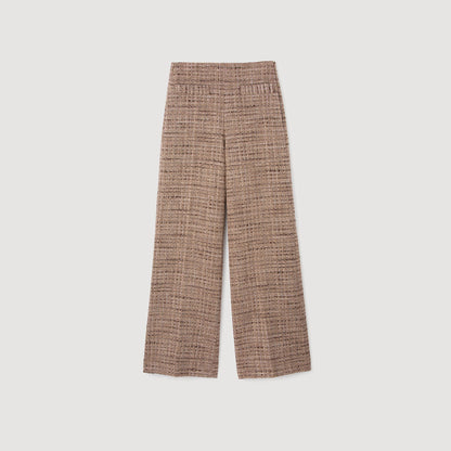 Bardem Decorative Tweed Trousers Brown