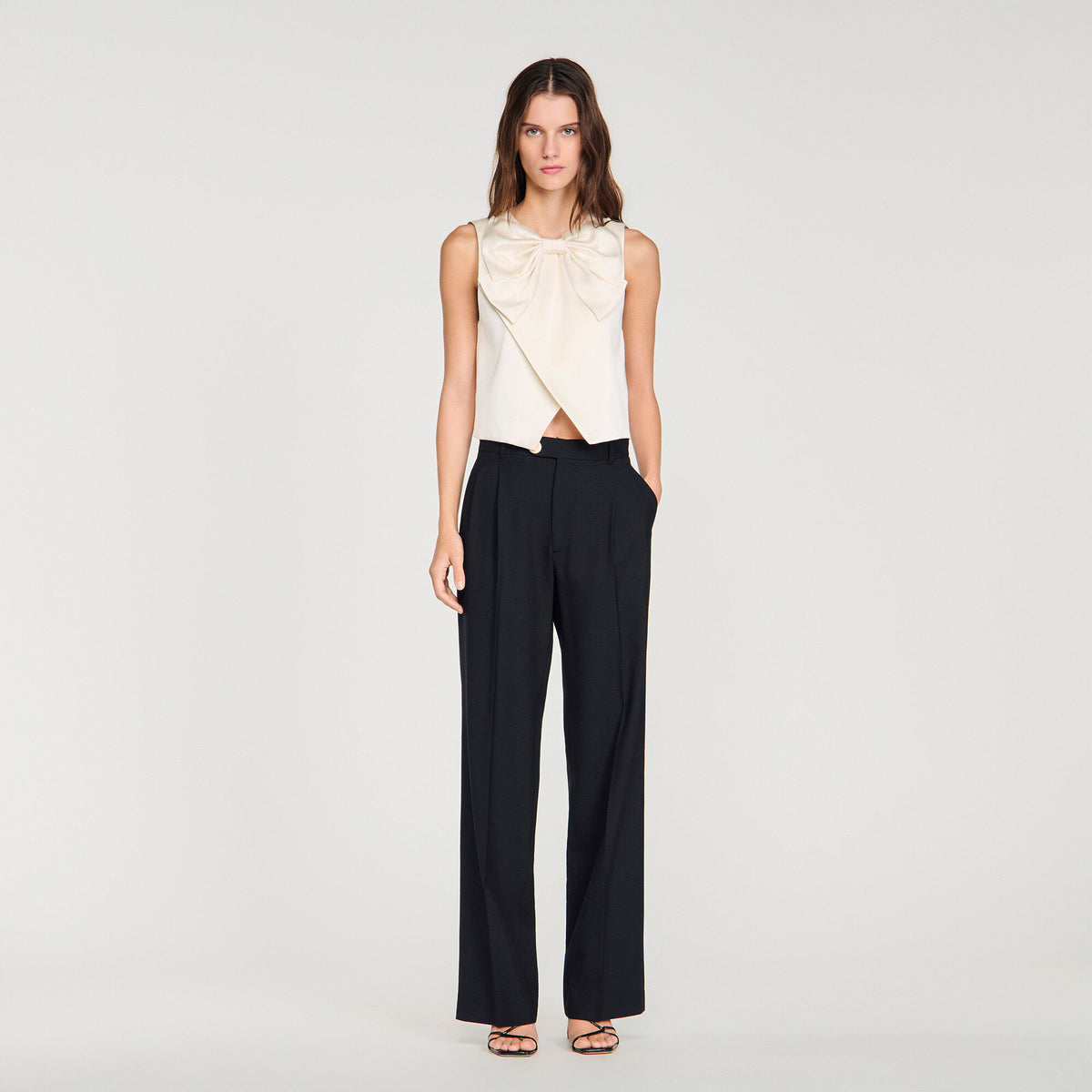 Terence Wool Suit Trousers Black