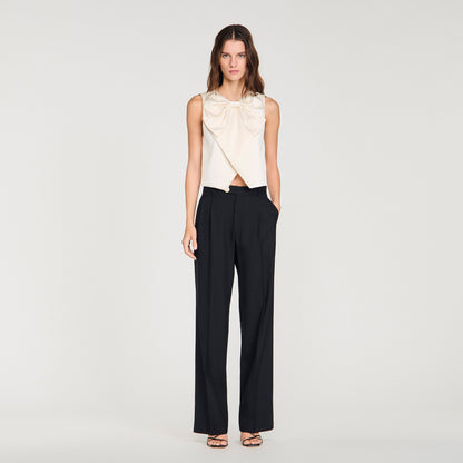 Terence Wool Suit Trousers Black