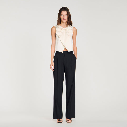 Terence Wool Suit Trousers Black