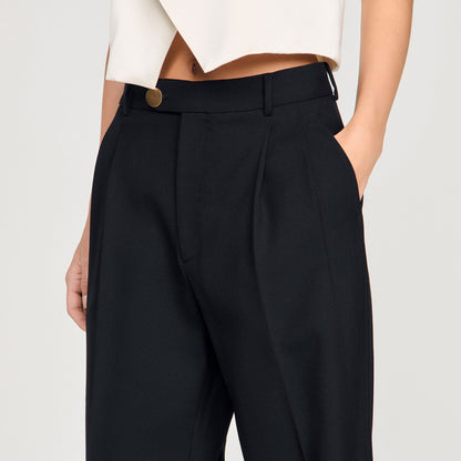 Terence Wool Suit Trousers Black