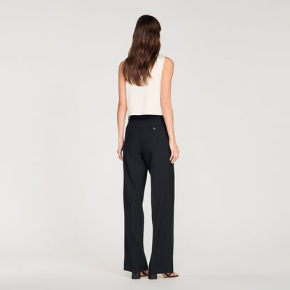 Terence Wool Suit Trousers Black