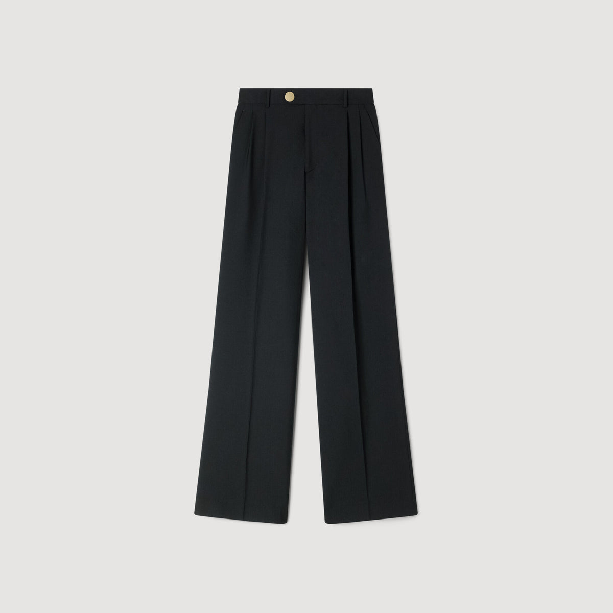 Terence Wool Suit Trousers Black