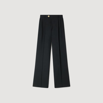 Terence Wool Suit Trousers Black