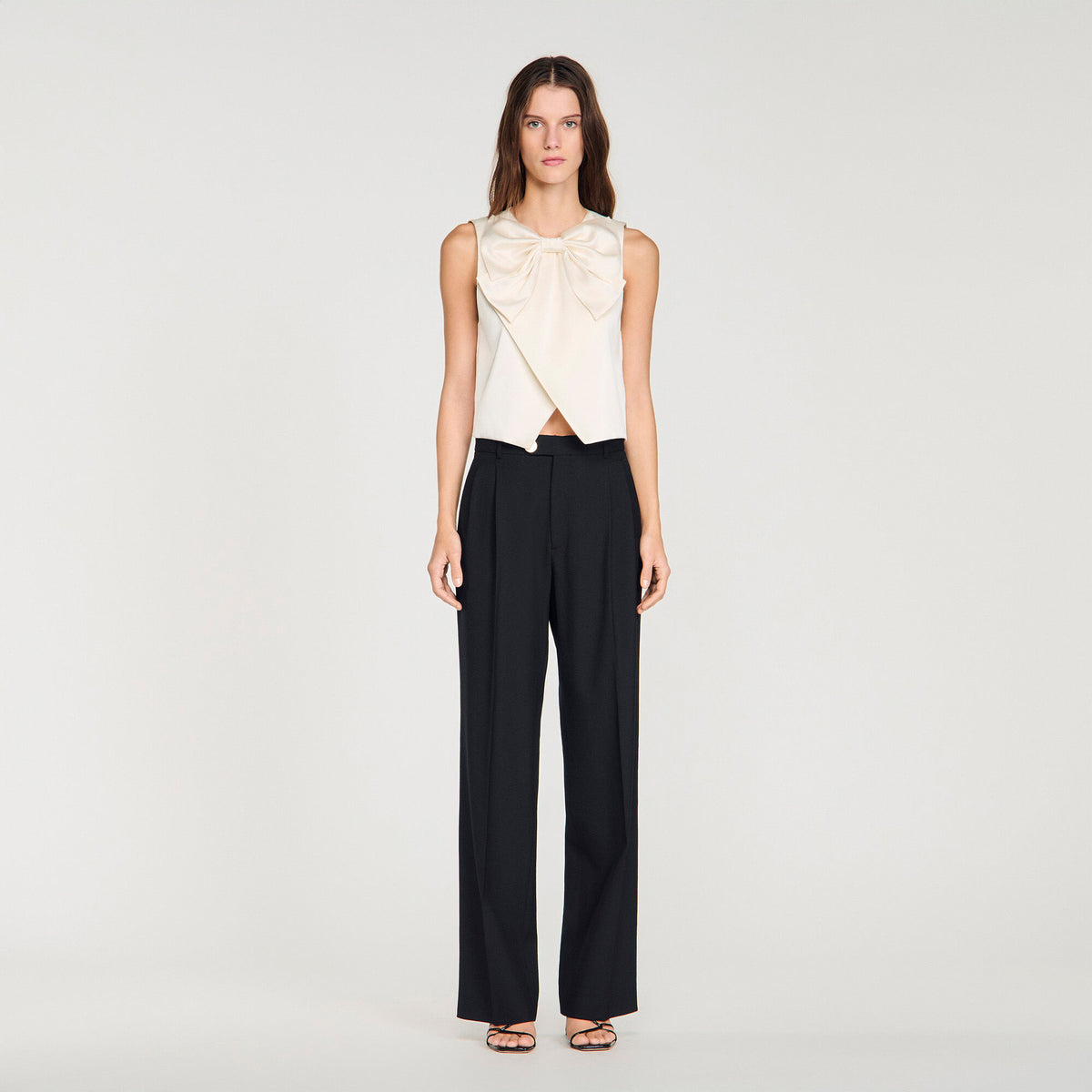 Terence Wool Suit Trousers Black