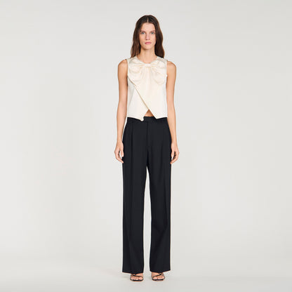 Terence Wool Suit Trousers Black