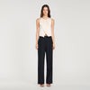 Terence Wool Suit Trousers Black