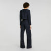 Carlisle Decorative tweed trousers Blue
