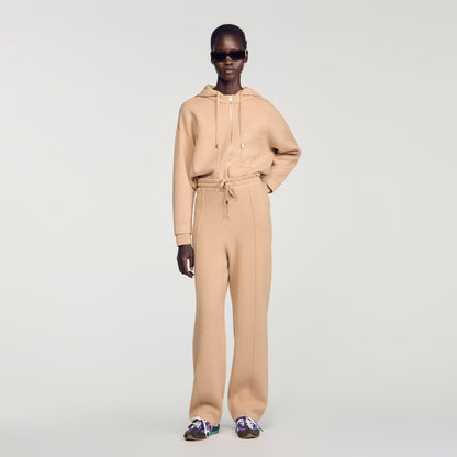 Lucay Rhinestone Jogging Trousers Camel