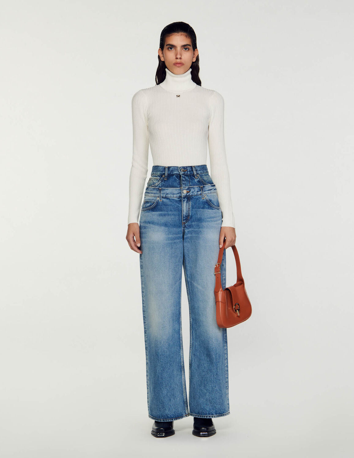 Turtleneck Jumper Ecru