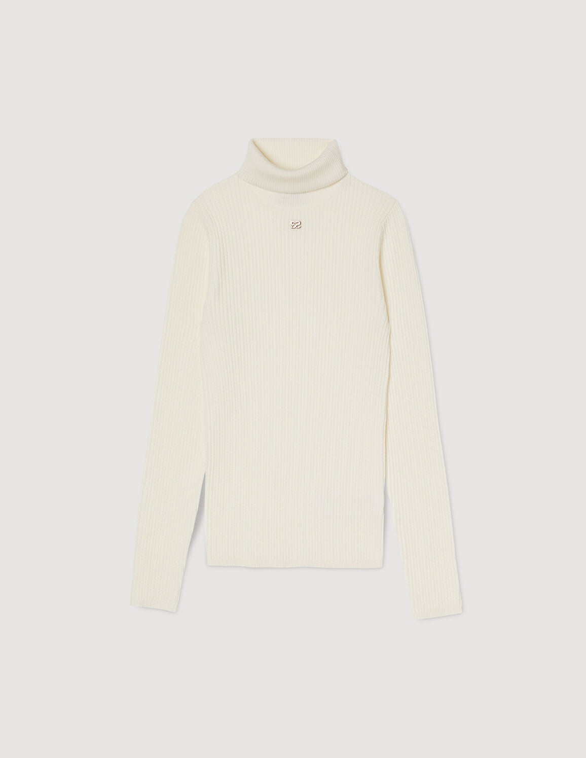 Turtleneck Jumper Ecru