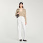 Berlin Open Polo-Collar Neck Jumper Beige