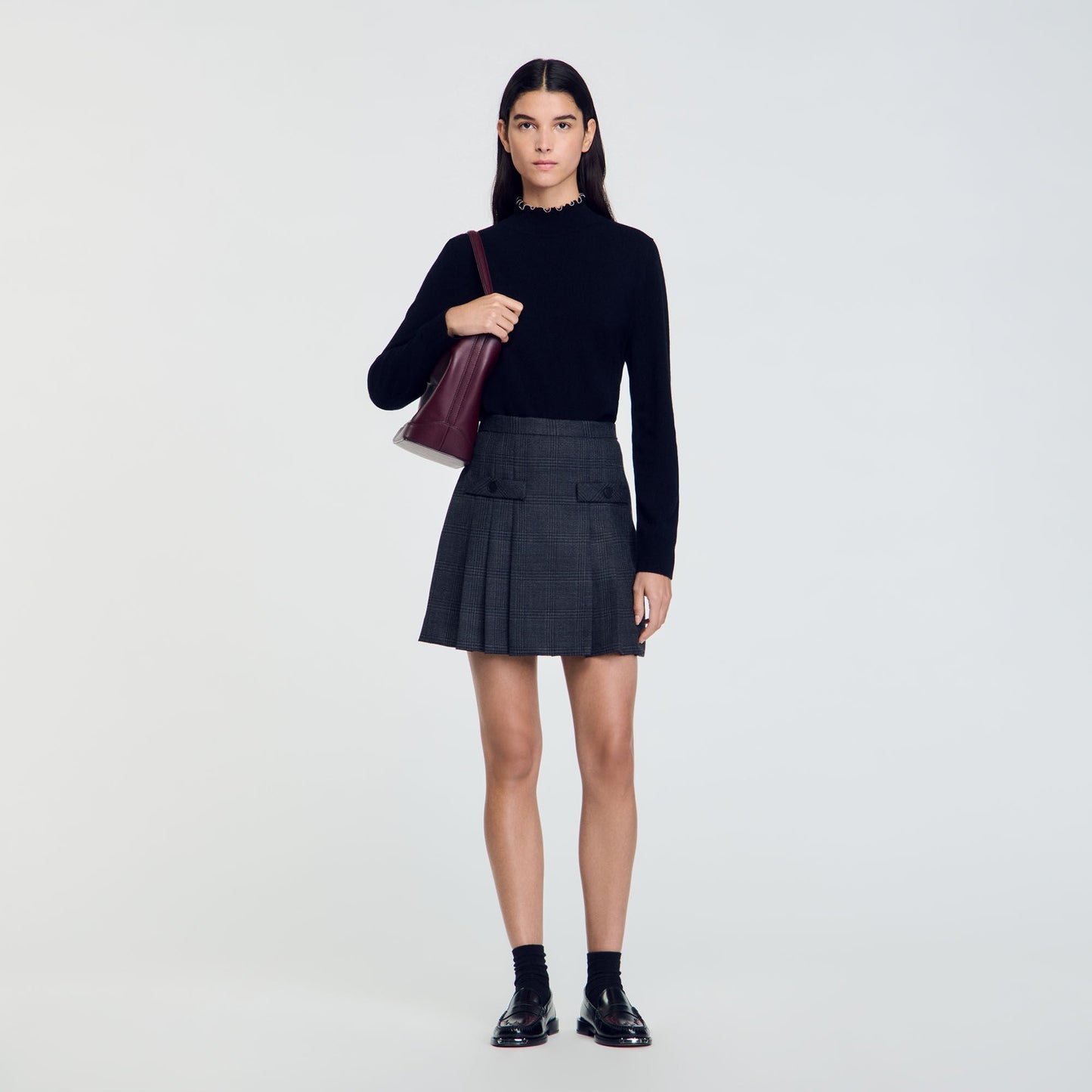 Wool And Cashmere Jumper Black