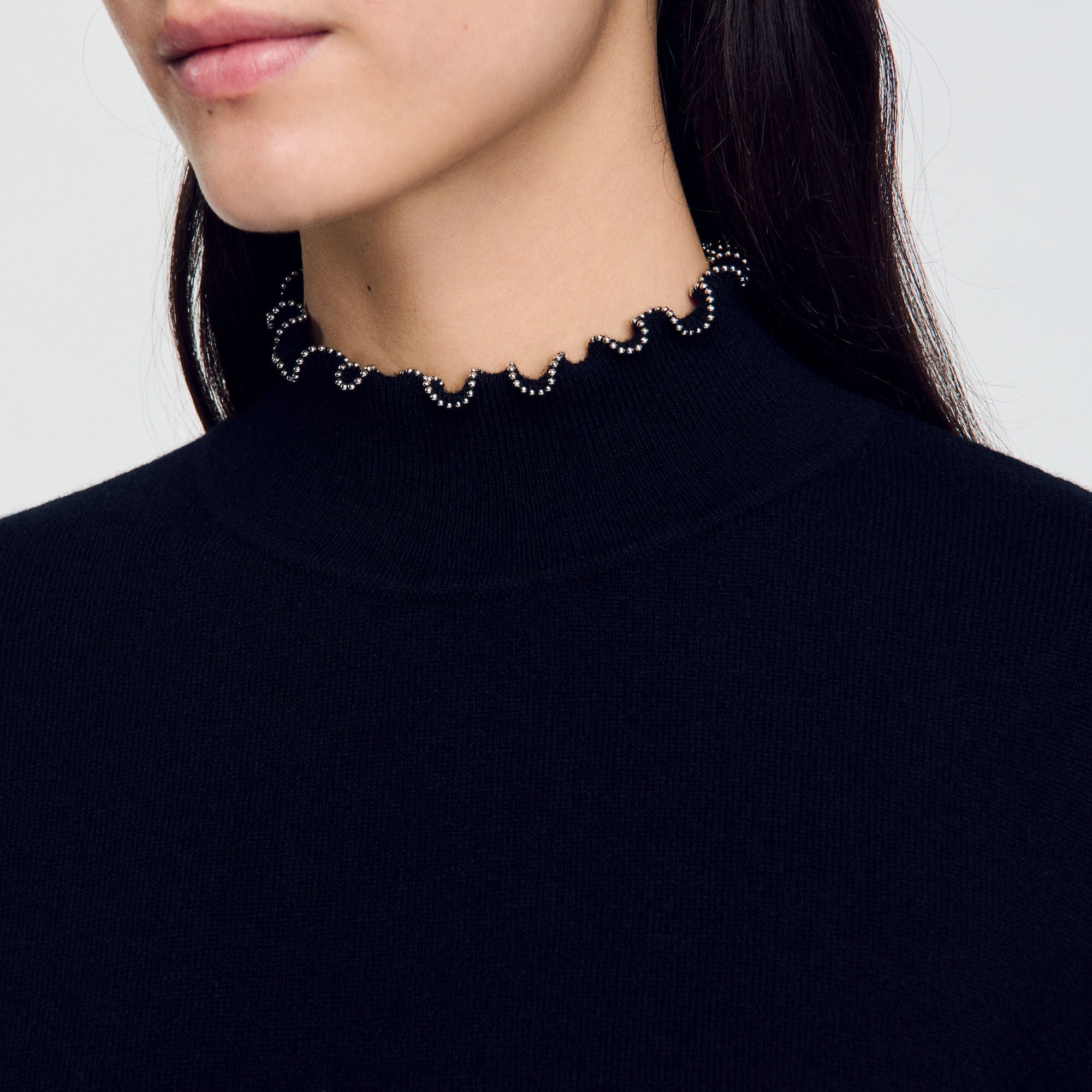 Wool And Cashmere Jumper Black
