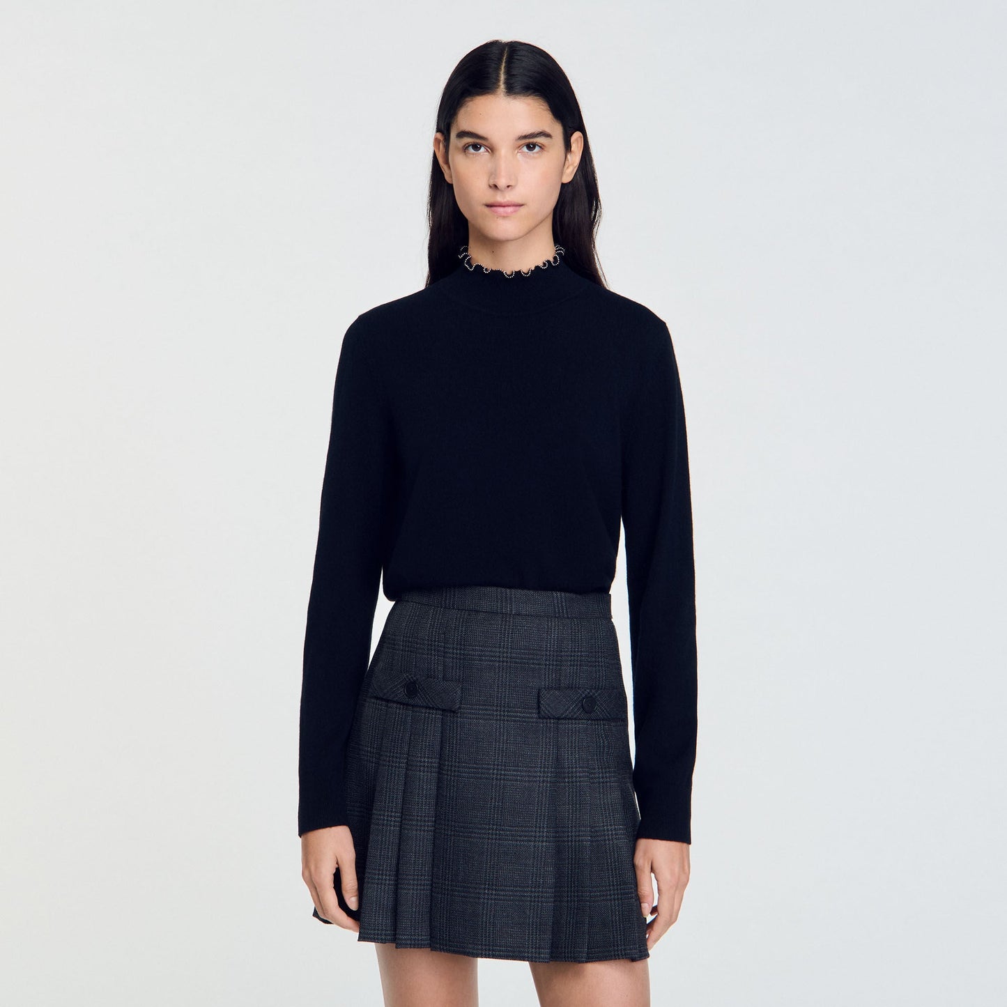 Wool And Cashmere Jumper Black