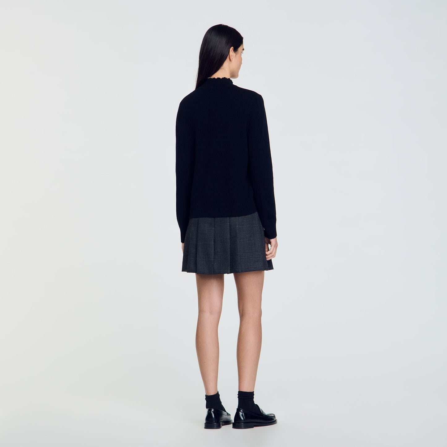 Wool And Cashmere Jumper Black