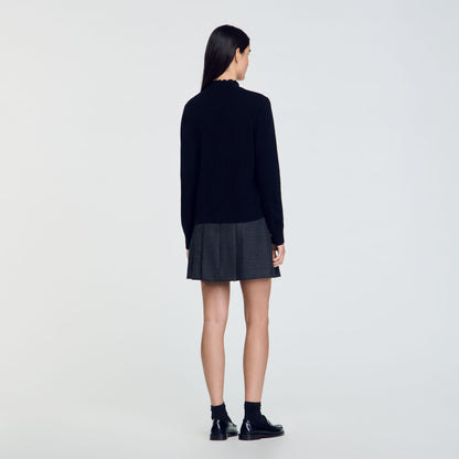 Wool And Cashmere Jumper Black
