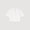 Roxelane Pearl Beaded Knit Jumper White