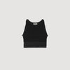 Madrid Sleeveless Jumper Black