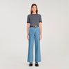 Erel Two-Tone Cropped Jumper Grey