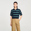 Grimaud Polo-Neck Jumper Navy Blue