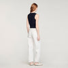 Timeo Sleeveless Short Knit Jumper Black
