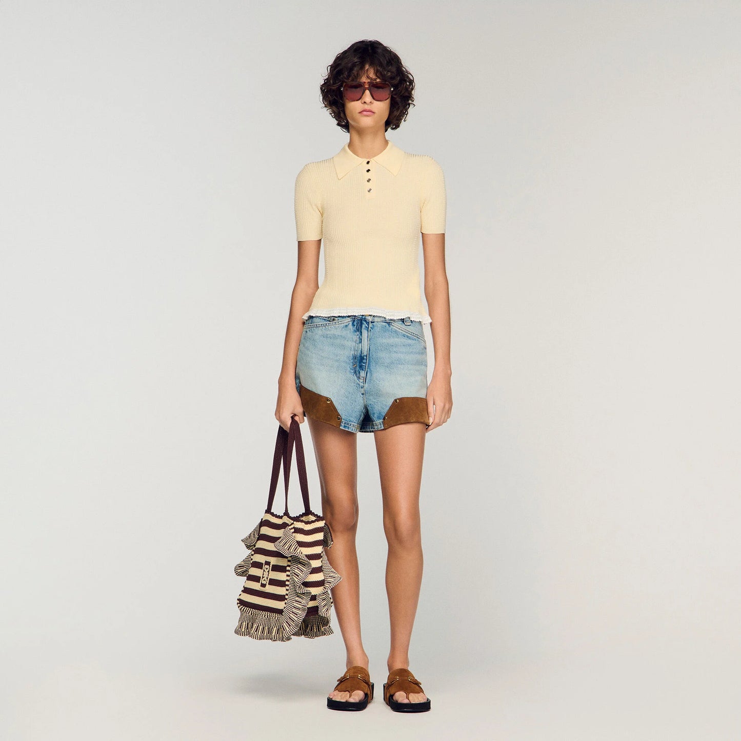 Filipe Knit Polo Shirt Vanilla