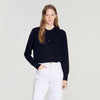 Miki Wool Polo Shirt With Logo Black