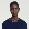 Jesse Ribbed wool and cashmere jumper Navy Blue