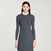 Knit Maxi Dress Dark Grey
