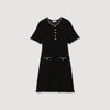 Short Knit Dress Black