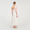 Bella Knit Maxi Dress Ecru