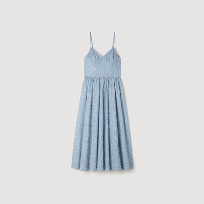 Iseanna Sequined Maxi Dress Blue