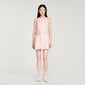 Demirose Sequin Tweed Short Dress Pink
